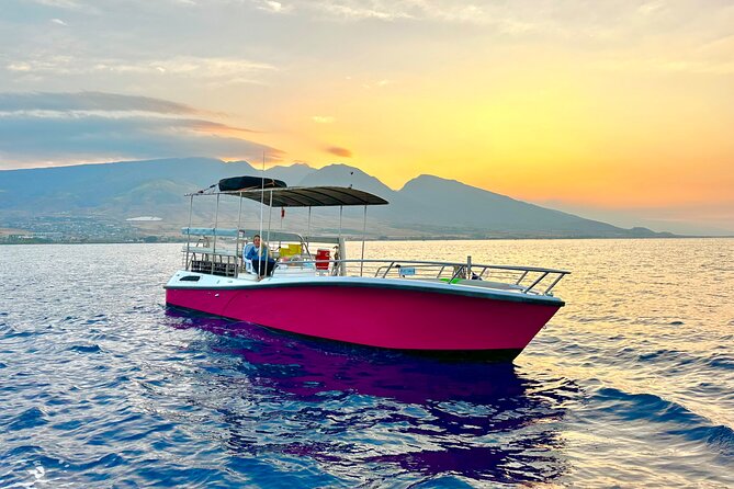2 hour Lahaina Sunrise Whale Watch - Starting before sunrise at Mala Boat Ramp