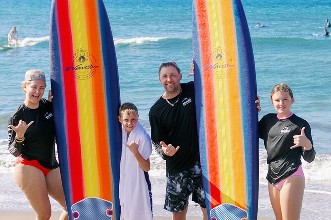 2 Hour Private Group Surf Lesson in Lahaina Maui - Starting on the sand with the basics