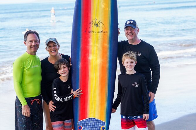 2 Hour Private Group Surf Lesson in Lahaina Maui - Weather, cancellation, and practical limits
