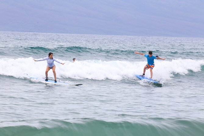 2 Hour Private Surf Lesson For Two In Lahaina - What the Waves May Be Like