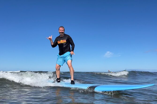 2-Hour Semi Private Hawaiian Surf Lesson with the best in Maui.. - Starting at Kalama Park in South Maui