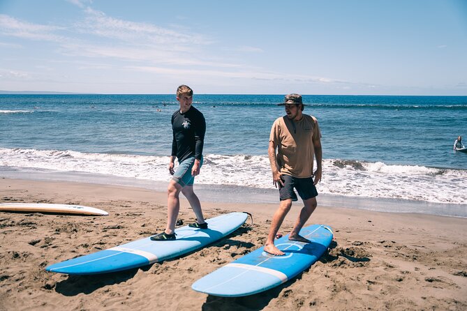 2-Hour Surf Lessons with a Pro - My call: book it with a communication check