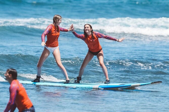 2 Hours Private Surf Lessons - What the lesson is likely to feel like