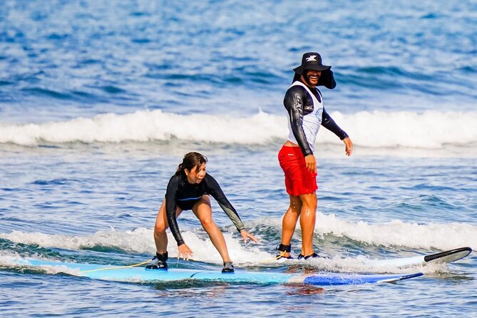 2 Hours Private Surf Lessons - What you receive, and what you still need