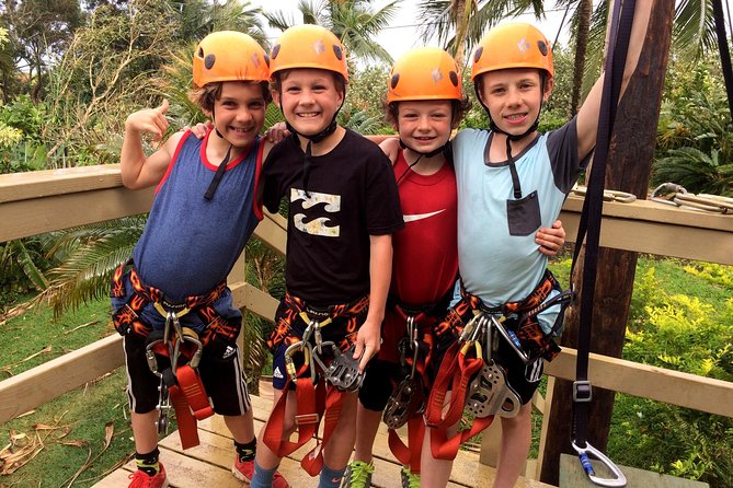 5 Line Jungle Zipline Eco Adventure - Flying through Maui’s working tropical farm