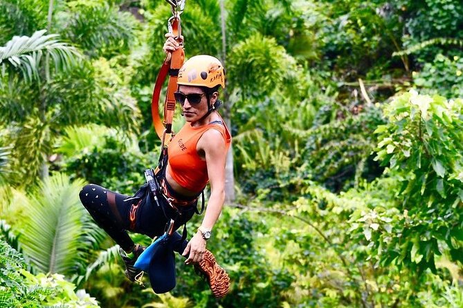 5 Line Jungle Zipline Eco Adventure - What the five-line route feels like