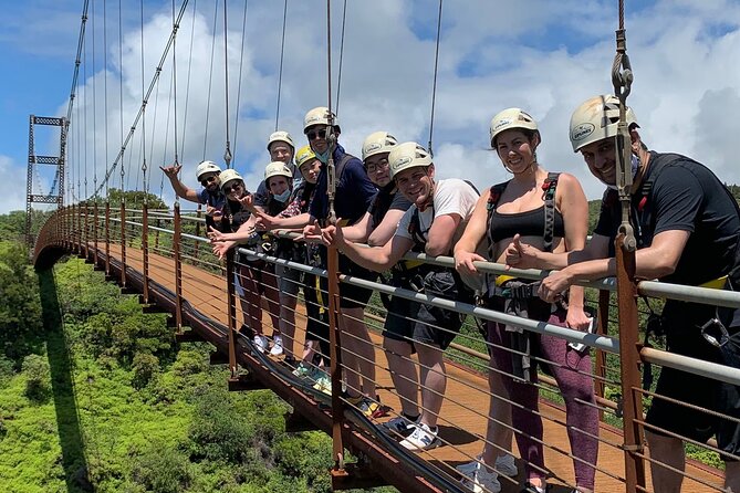 6 Dual-Zipline Mountain Adventure in Maui - Crossing Hawaiis longest suspension bridge