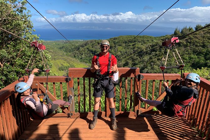 6 Dual-Zipline Mountain Adventure in Maui - Guides make the difference