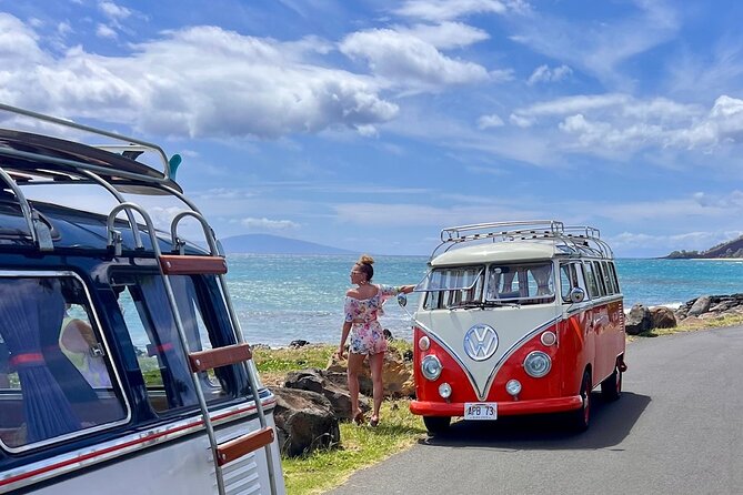 Brewery and Beach Cruise in a Vintage VW Bus - Starting at The Shops at Wailea