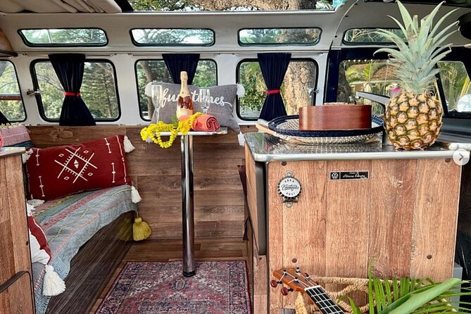 Brewery and Beach Cruise in a Vintage VW Bus - Pa’ako Beach, also called Secret Cove