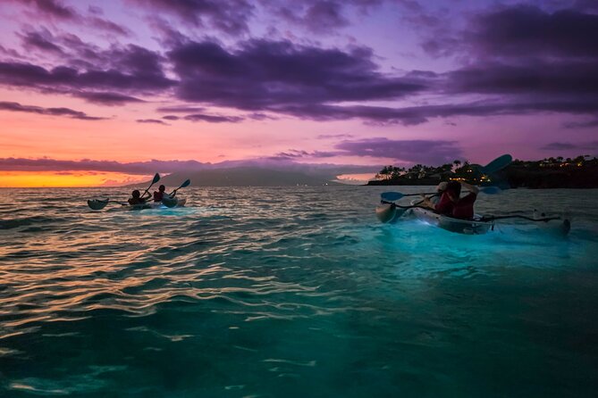 Clear Kayak Sunset and Glow Tour in Maui - Paddling into Maui’s golden hour
