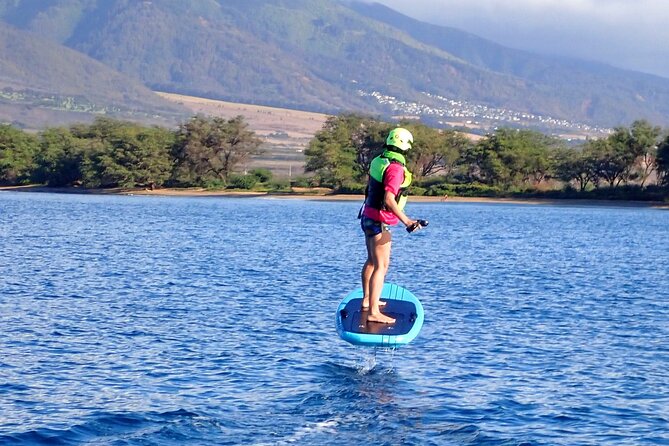 Electric Foilboard rides/lessons/sessions at Sugar Beach, Maui - Group size, age, and physical requirements