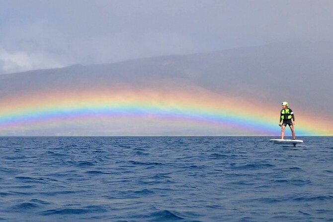 Electric Foilboard rides/lessons/sessions at Sugar Beach, Maui - Sugar Beach and the Maalaea Bay setting