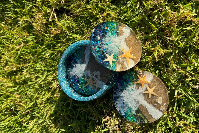 Epoxy Resin Art and Craft Coaster Set Experience - Who will enjoy this class most