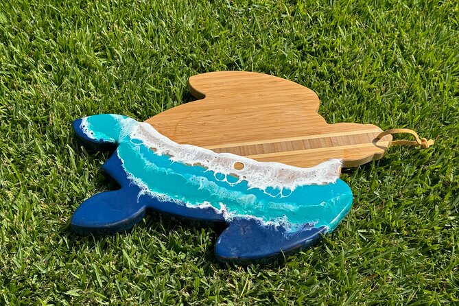 Epoxy Resin Cheese Board Art Class - Paia and the Ho‘okipa Beach Park listing