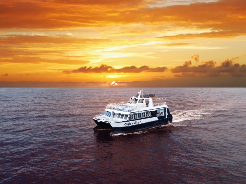 From Ma'alaea: Sunset Dinner Cruise Aboard the Quicksilver - What arrives at the table