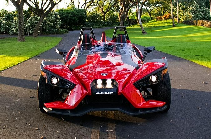 Full-Day Polaris Slingshot Rental in Maui Hawaii - The real cost: $565, fuel, and the card authorization