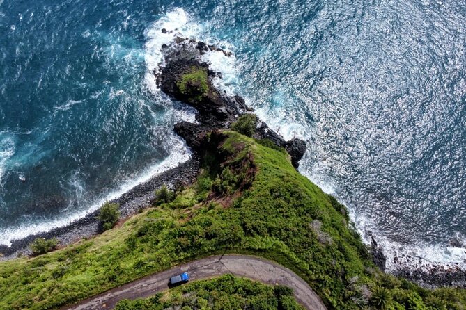 Full Day Private Maui Waterfall, Beach & Hana Tour - Waianapanapa brings volcanic shore and black sand