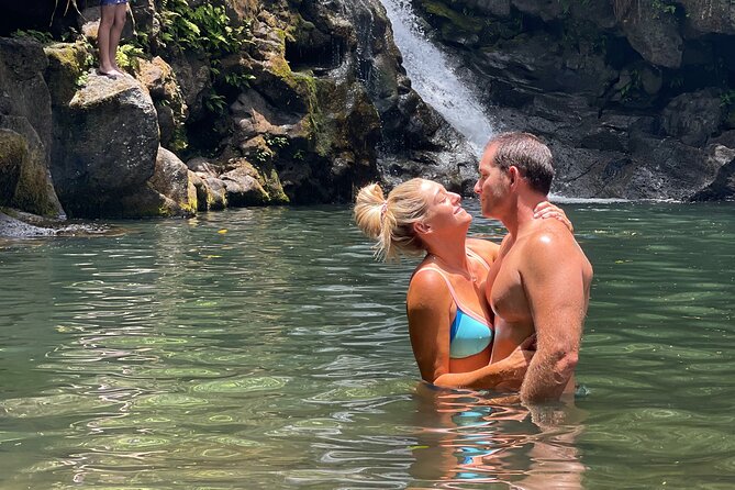 Full-Day Road to Hana and Waterfall Tour - Kaihalulu rewards you with red sand and a moderate hike