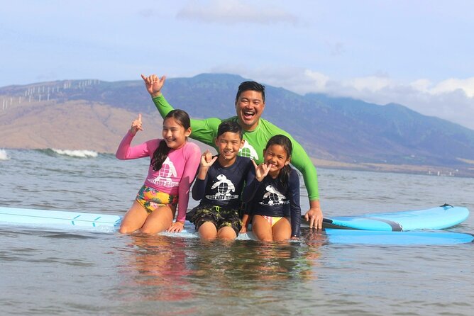 Group Surf Lesson at Kalama Beach in Kihei - The small drawbacks to keep in mind