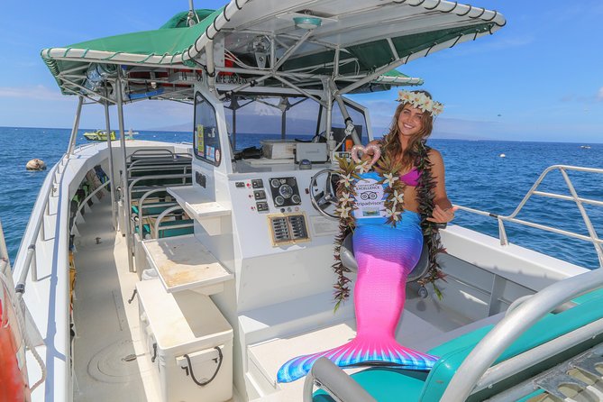 Half Day Snorkel to Lanai from Kaanapali Beach + Dolphin Search - The crossing to Lanai, where dolphins and whales may appear