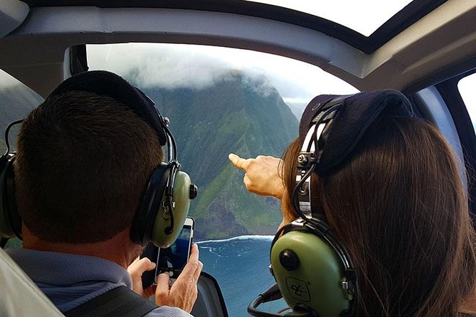 Hawaiian Odyssey: Maui, Molokai & Lanai Scenic Helicopter Tour - Check-In at Kahului Airport