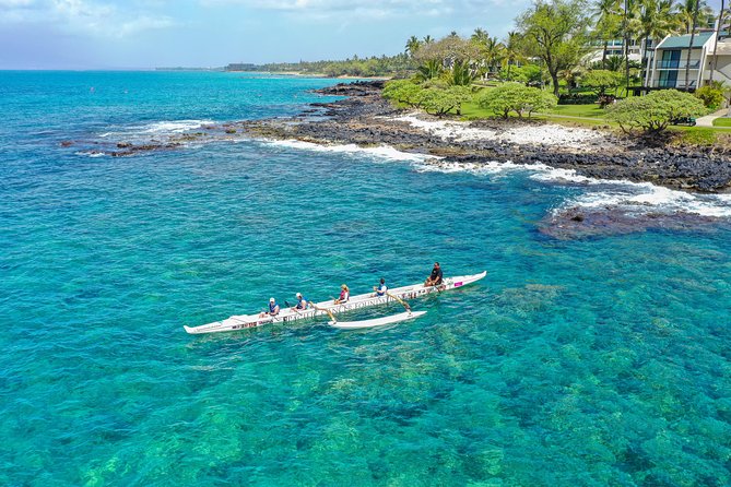 Hawaiian Outrigger Canoe Cultural and Turtle Tour - Looking for honu at Turtletown