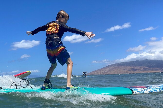 Hawaiian-owned and Operated Surf Lessons in Kihei, Maui - Moving from practice to the water