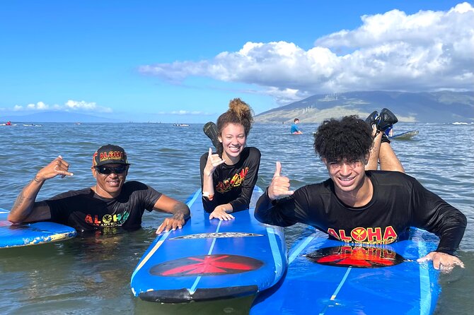 Hawaiian-owned and Operated Surf Lessons in Kihei, Maui - Who will get the most from this experience