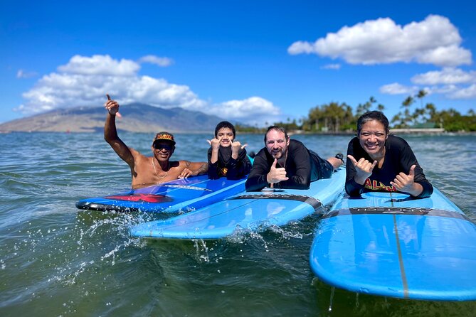 Hawaiian-owned and Operated Surf Lessons in Kihei, Maui - Starting at the Kihei meeting point