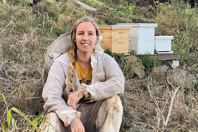 Honey Bee Adventure at the Maui Honey Bee Sanctuary - Meeting bees in the hills above Maui