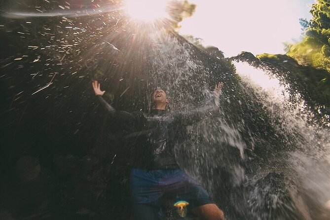 Jungle Waterfall Adventure on Maui - Crossing streams and climbing through bamboo
