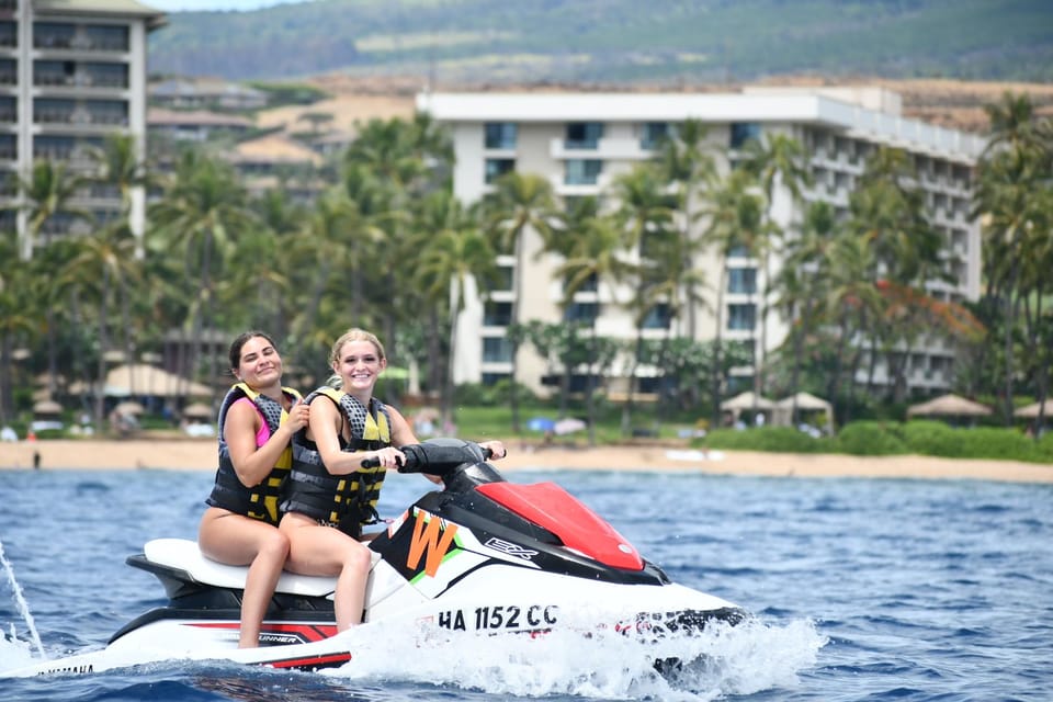 Kaanapali Beach: Jet Ski or Flyboard Rental Tours - Leaving Kaanapali Beach for Jet Ski Island