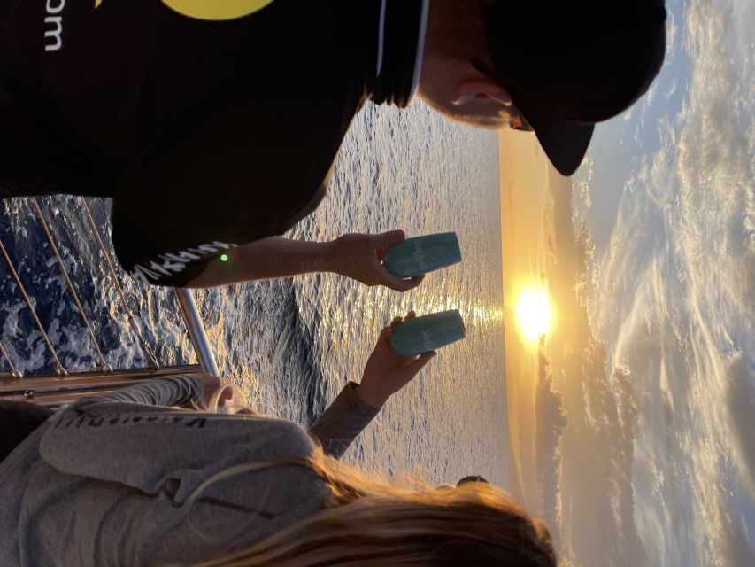 Kaanapali: Sunset Dinner Catamaran Cruise With Drinks - Along Maui’s Shore at Sunset
