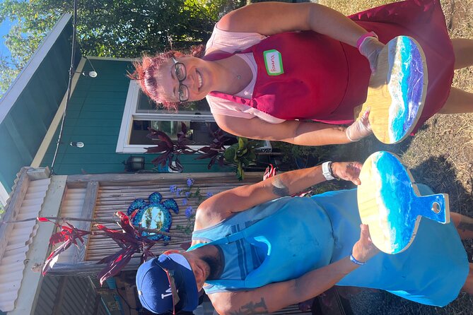 Make your own Maui Souvenir/Ocean resin class - Why the small group size matters