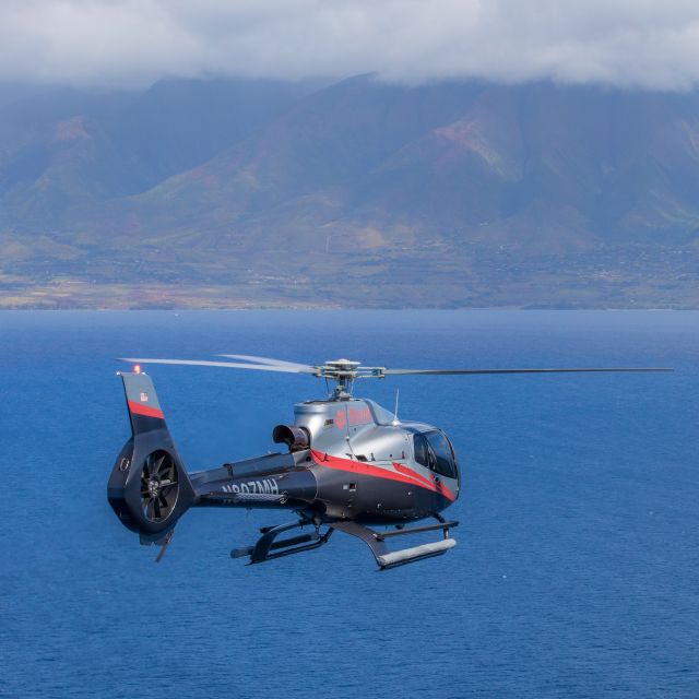 Maui: 3-Island Hawaiian Odyssey Helicopter Flight - Lanai, Shipwreck Beach, and the return toward Maui