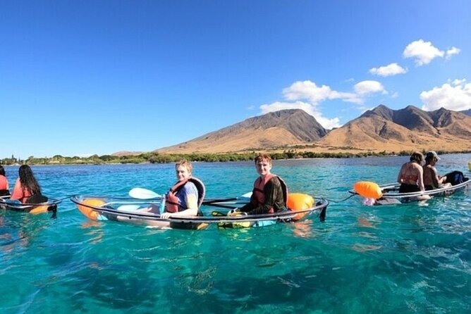 Maui Clear Kayak and Snorkel Tour: Swim with turtles (Olowalu) - Who should book this Olowalu tour