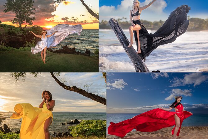 Maui Flying Dress Photoshoot Experience - Weather, timing, and the risk of a changed plan