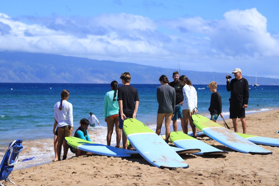 Maui: Group Surf Lesson - What the 90-minute Kaanapali lesson feels like