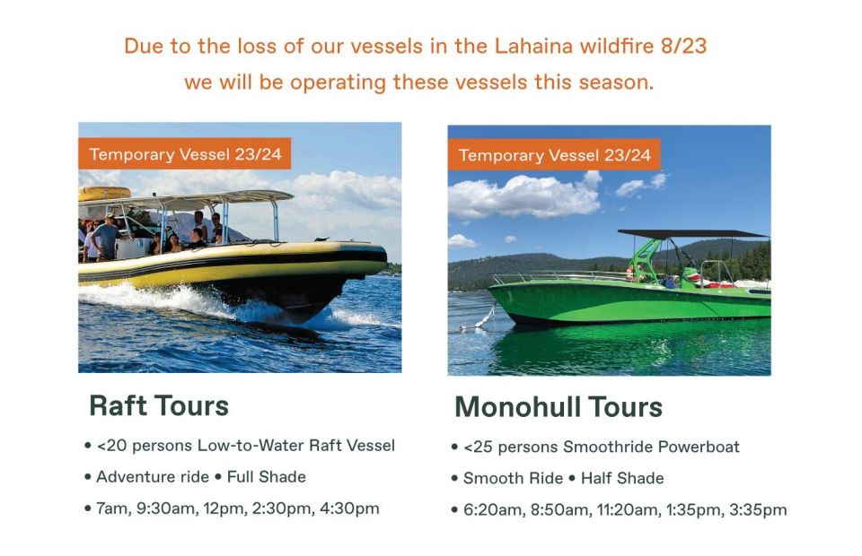 Maui: Guided Whale Watching Tour on Eco Raft - Why this whale tour feels different from a large boat cruise