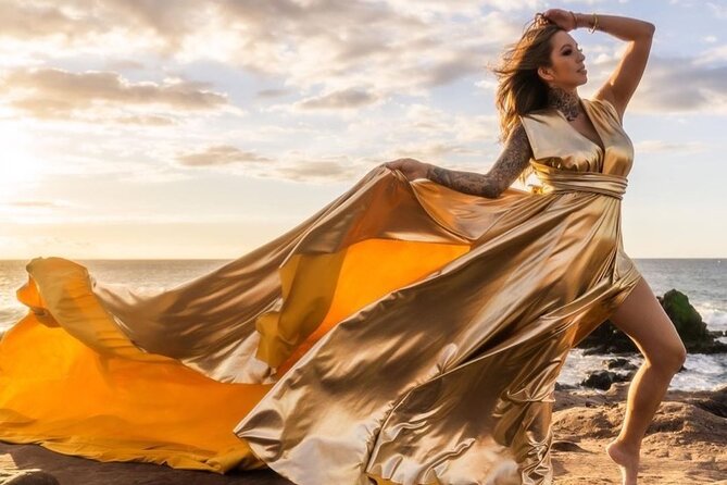 Maui Hi Flying Dress Private Photoshoot Experience - Seeing the images and choosing the final set