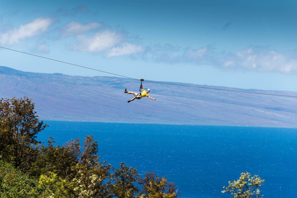 Maui: Ka'anapali 8 Line Zipline Adventure - From Kekaa Drive to the first platform
