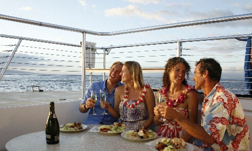 Maui: Ka'anapali Luxury Sunset Dinner Sail - Setting sail from Kaanapali Beach