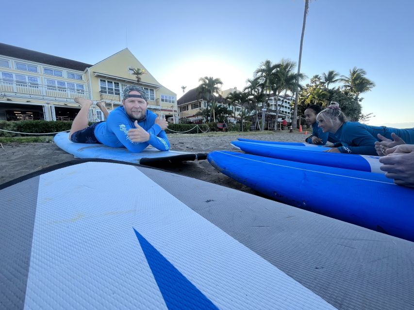 Maui Lahaina Group Surf Lesson - The 15-minute beach lesson