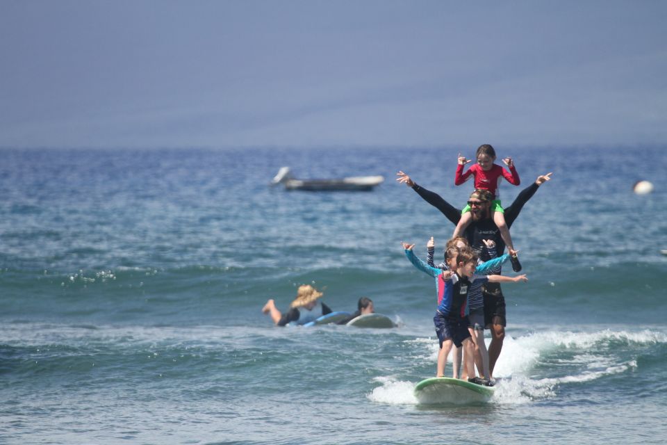 Maui Lahaina Group Surf Lesson - Surf photos and what they add