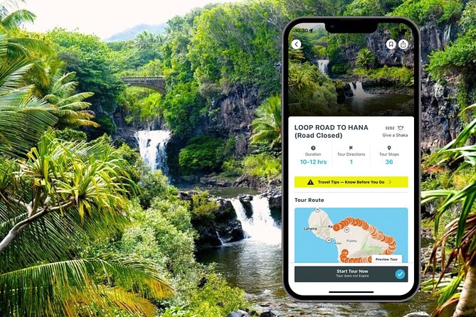 Maui "Loop" Road To Hana Audio Driving Tour - Key points to know before you go
