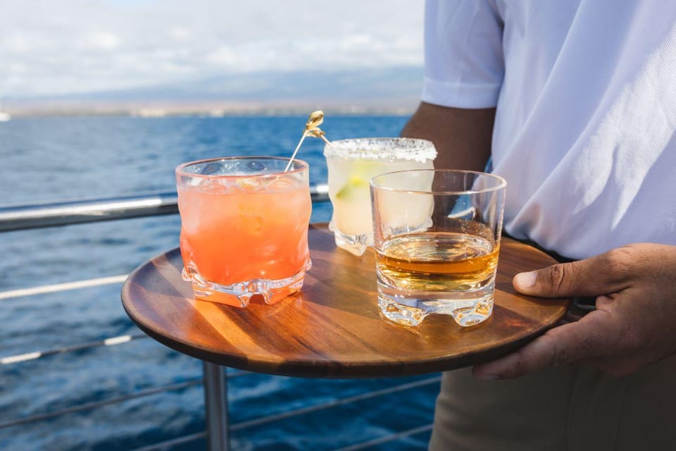 Maui: Luxury Catamaran Alii Kai Royal Sunset Dinner Cruise - Dinner With Local Ingredients