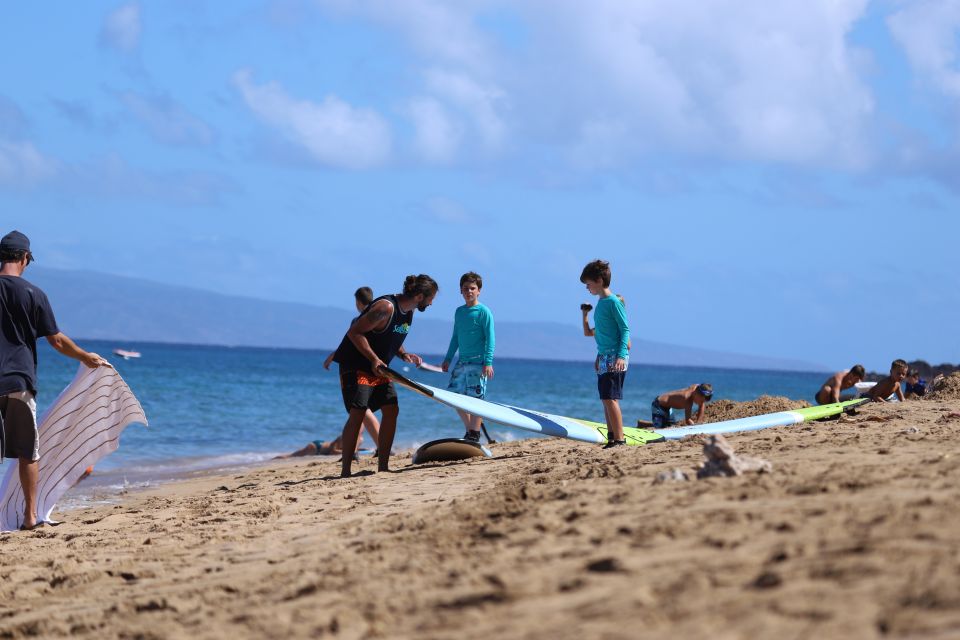 Maui: Private Surf Lesson - Learning to stand, paddle, and catch a wave