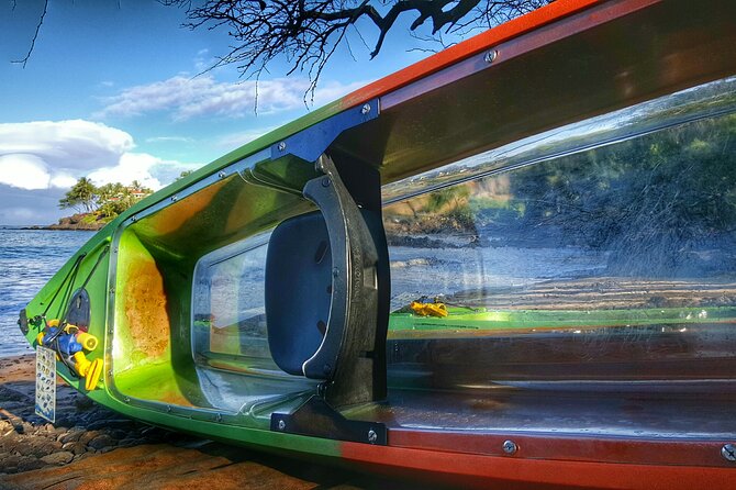 Maui's Only Clear Bottom Kayak Rental (priced per tandem kayak) - Starting at Makena Landing Park