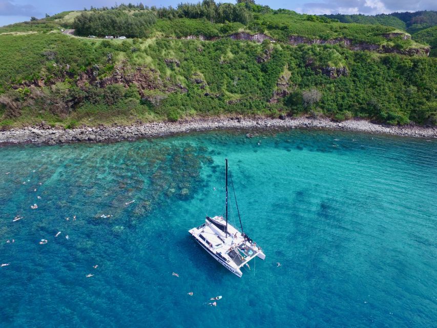 Maui: Snorkeling and Sailing Adventure with Buffet Lunch - What snorkeling is like for first-timers